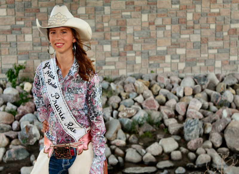 Woman in Rodeo Attire