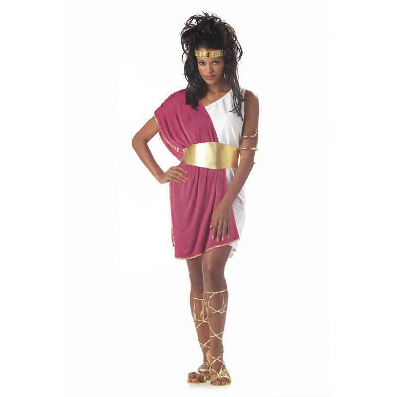 woman in roman costume