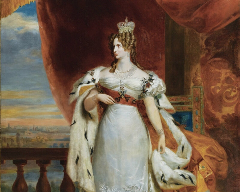 Woman in Royal Dress