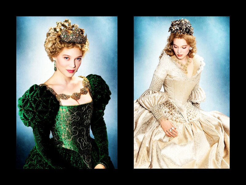 Woman in Royal Gown