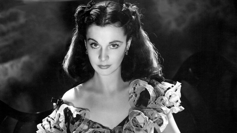 Woman in Ruffled Dress — Black, Dramatic