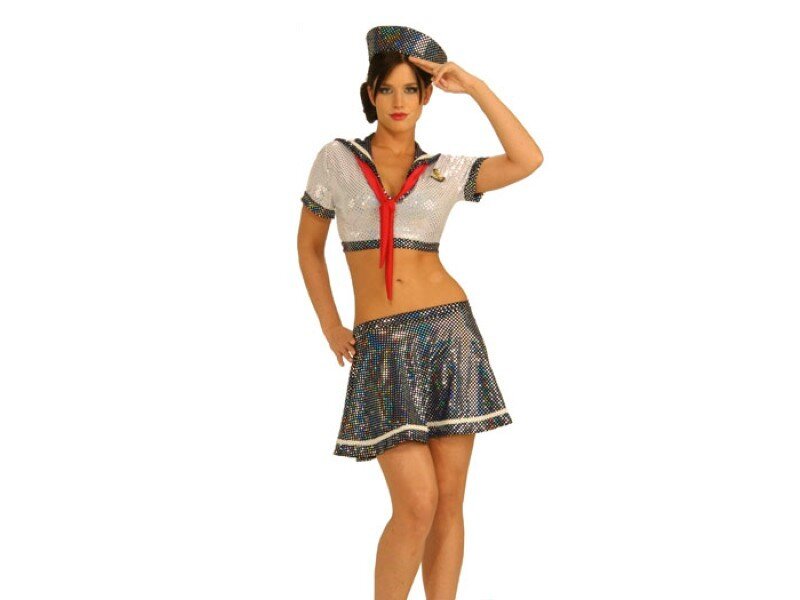 woman in sailor costume