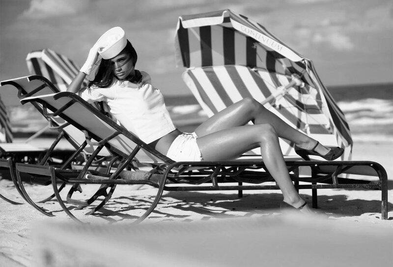 Woman in Sailor Outfit — Black