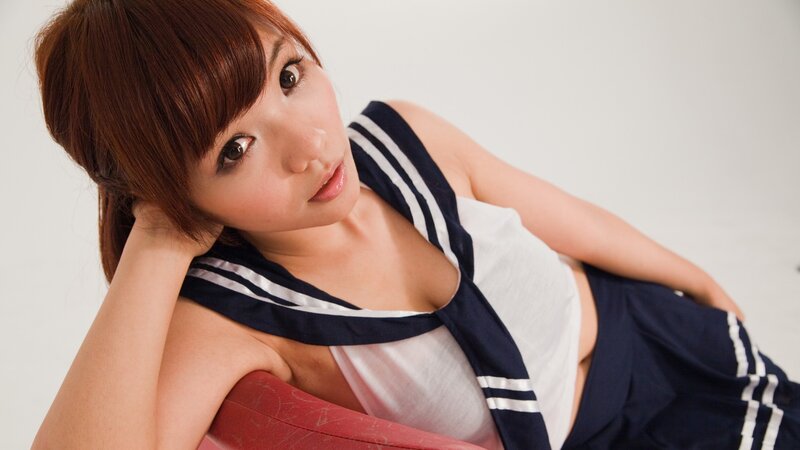 Woman in Sailor Uniform — Blue, Neutral