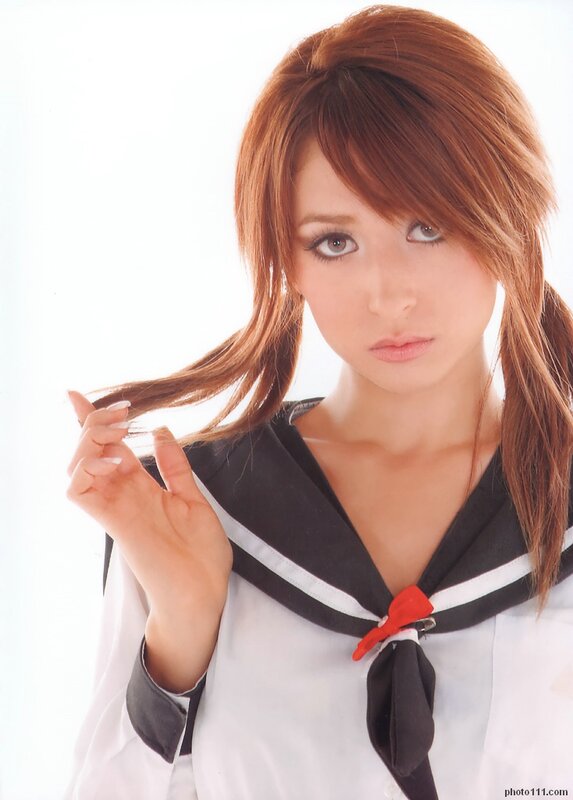 woman in sailor uniform