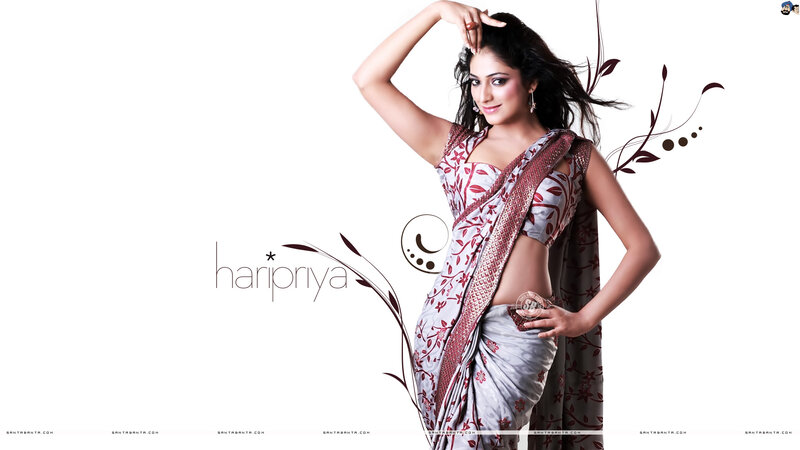 Woman in Sari — White, Confident