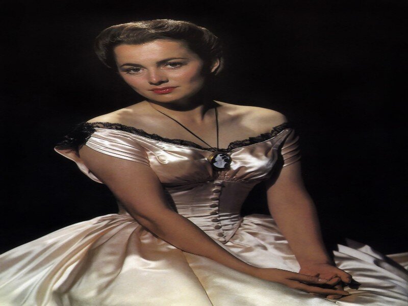 Woman in Satin Dress — White, Dramatic