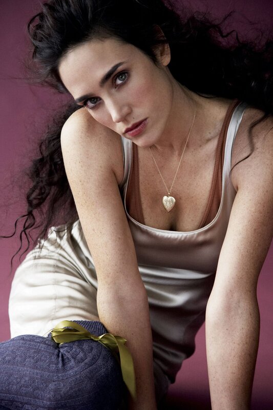 woman in satin top