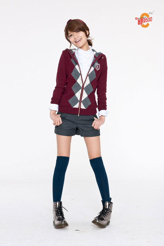 woman in school uniform