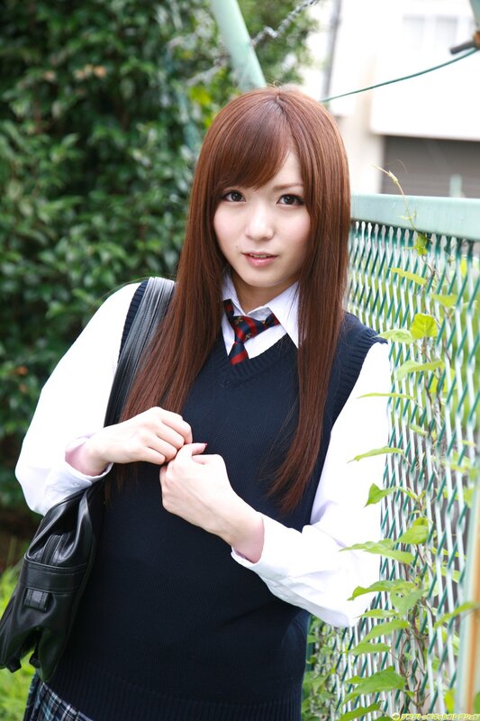 woman in school uniform
