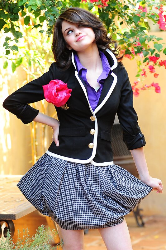woman in school uniform