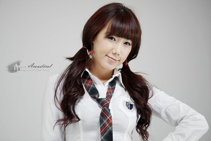 woman in school uniform