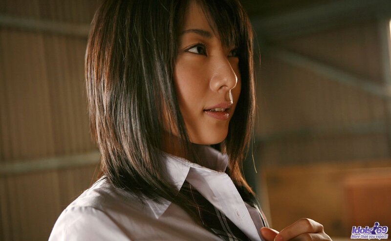 woman in school uniform