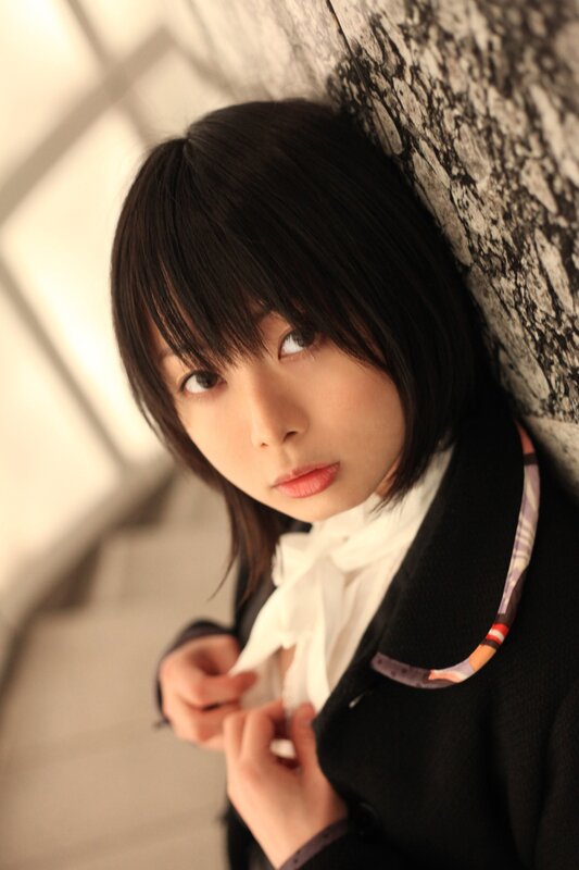 woman in school uniform