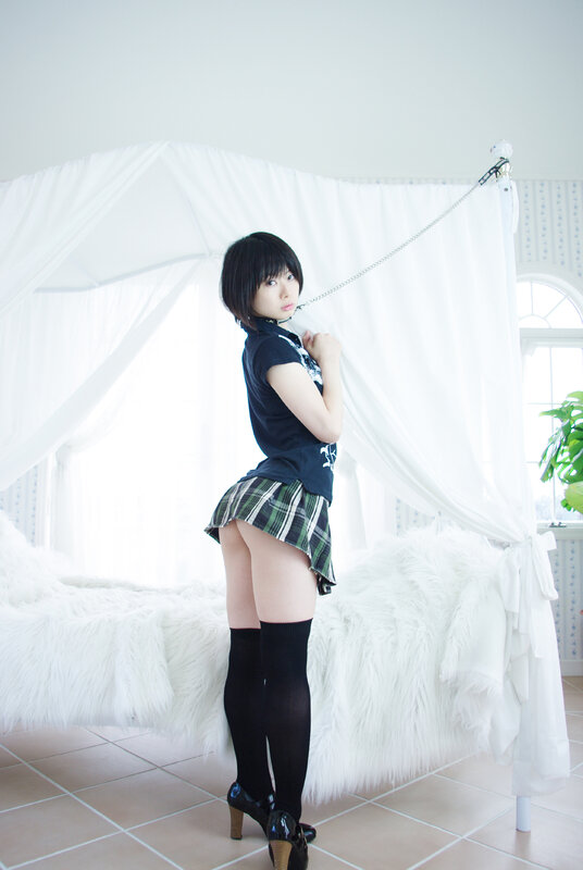 woman in school uniform