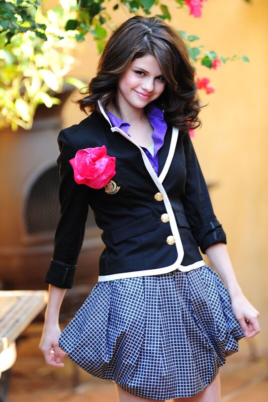 woman in school uniform