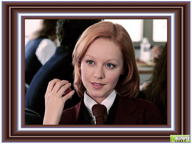 Woman in School Uniform — Brown, Neutral