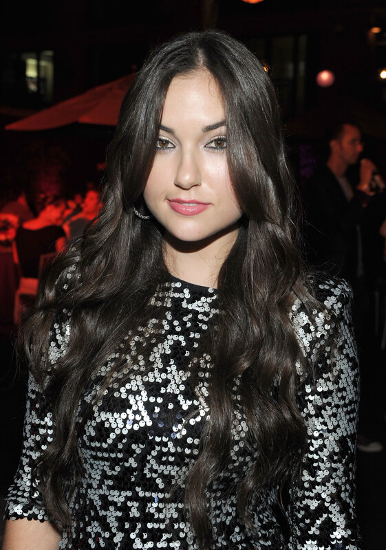 woman in sequin dress