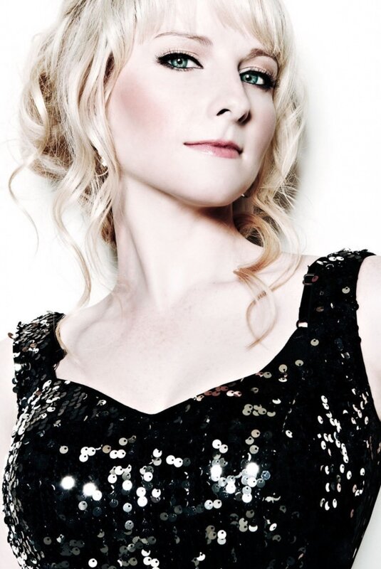 woman in sequin dress