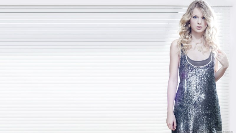 Woman in Sequin Dress — Silver, Neutral