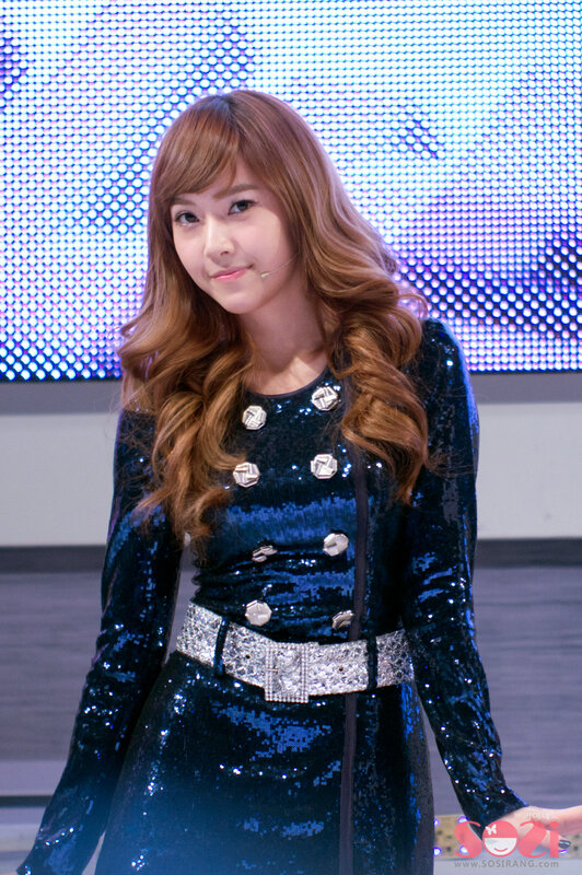 woman in sequined blue dress