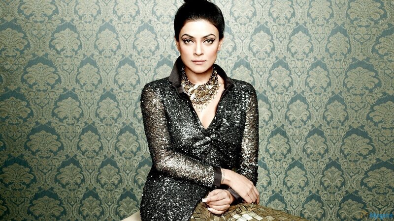 woman in sequined dress