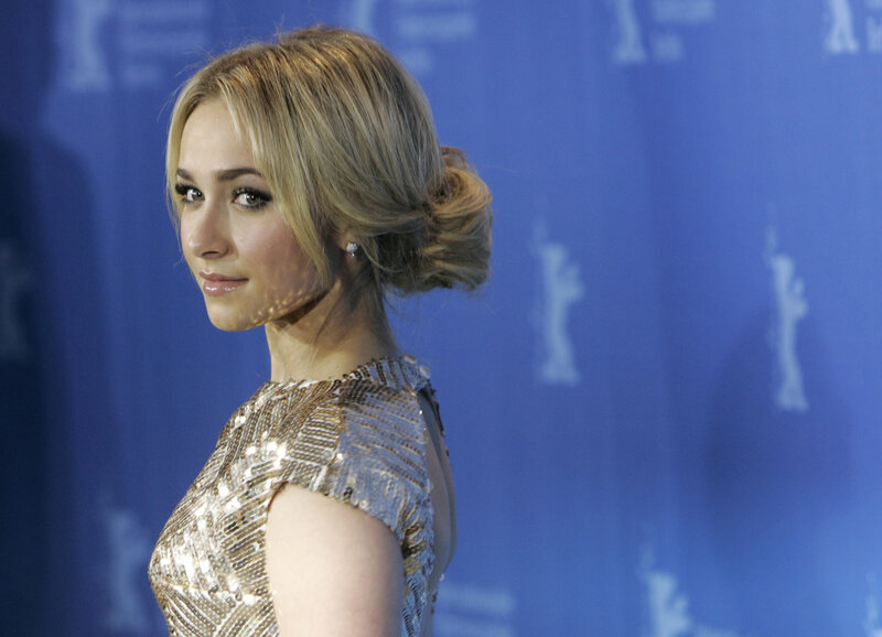 woman in sequined dress at event