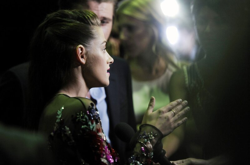 Woman in Sequined Dress — Black, Dramatic, Night, Photograph, Microphone, Crowd