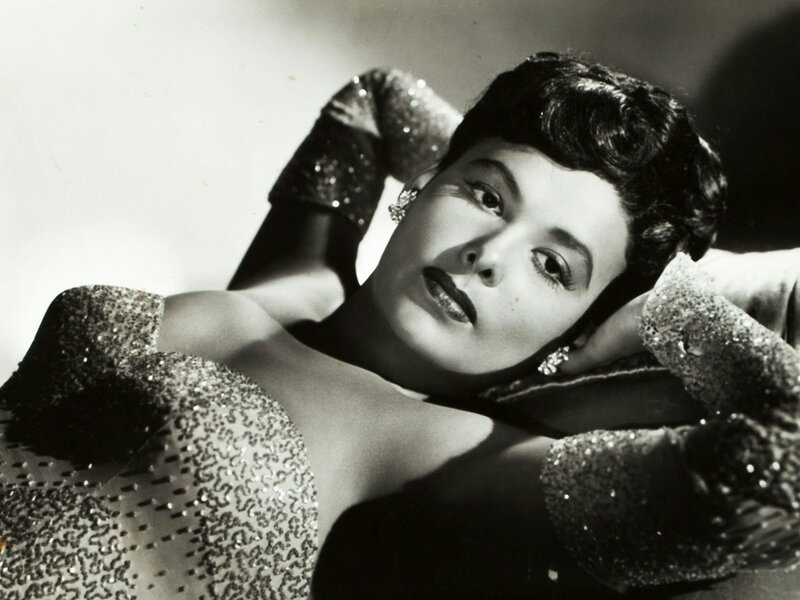 Woman in Sequined Dress — Black, Dramatic, Photograph, Sequins, Earrings