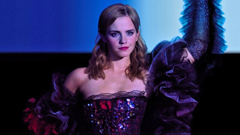 Woman in Sequined Dress — Blue, Dramatic, Photograph, Stage Lighting