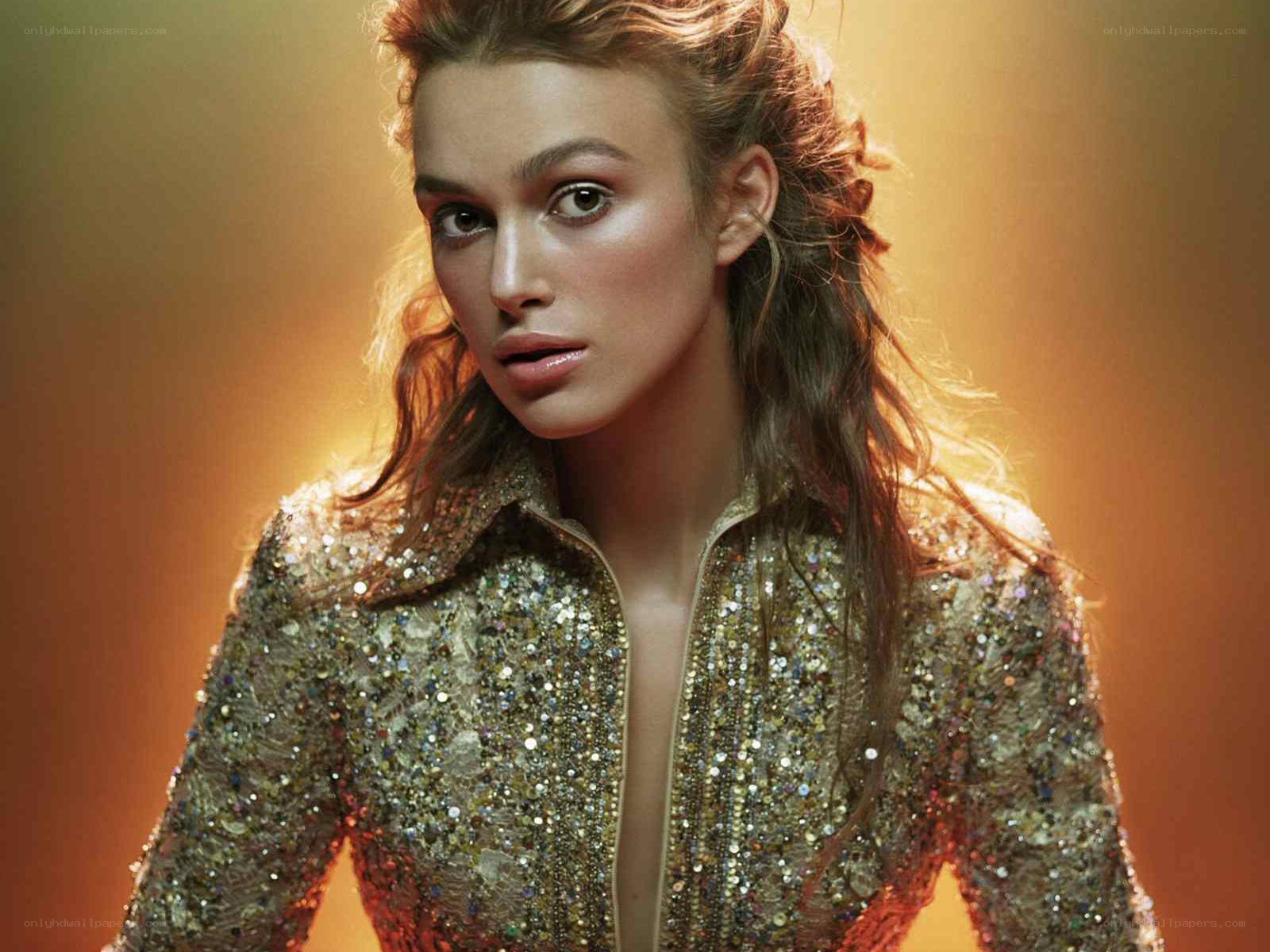 woman in sequined jacket