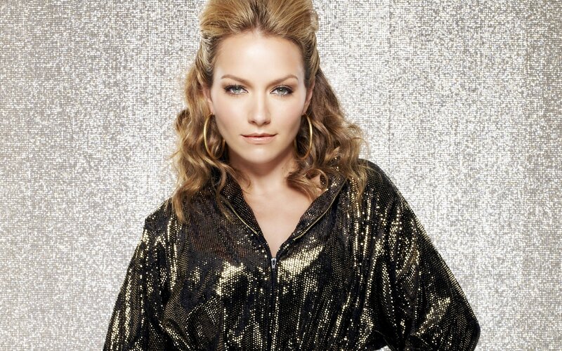 Woman in Sequined Jacket — Black, Glamorous