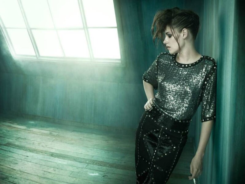 Woman in Sequined Outfit — Black, Dramatic, Photograph