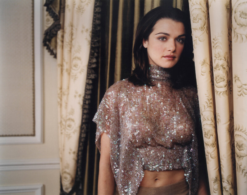 woman in sequined top