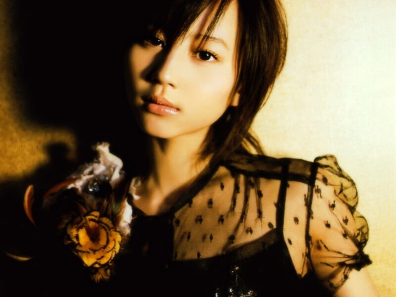 woman in sheer black dress
