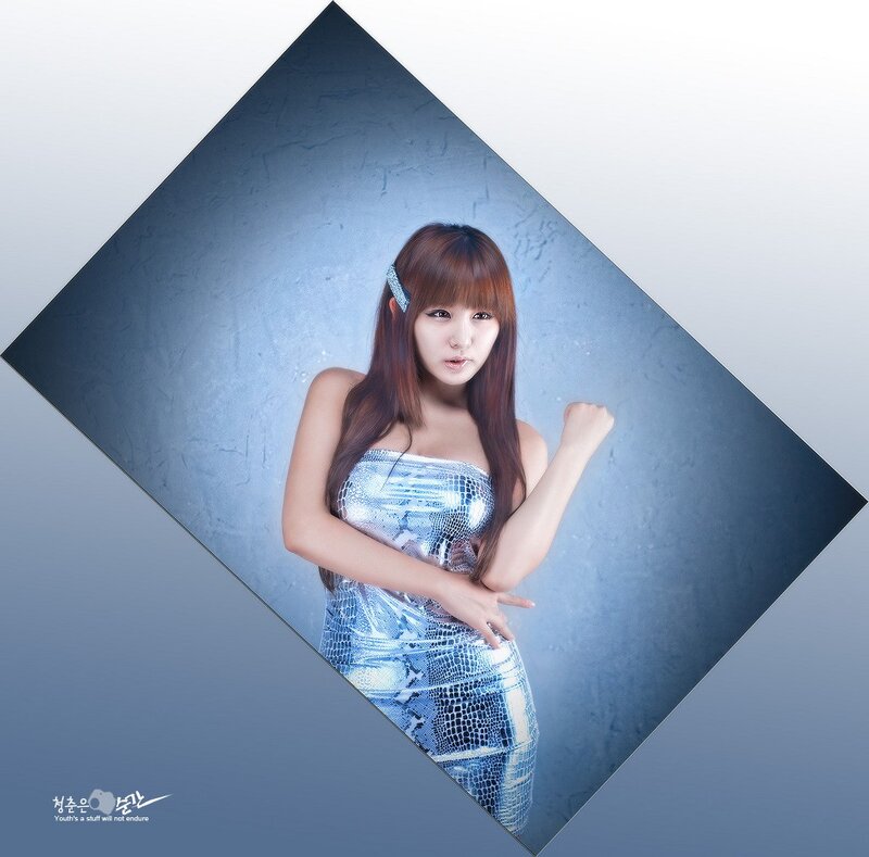 woman in silver dress posing
