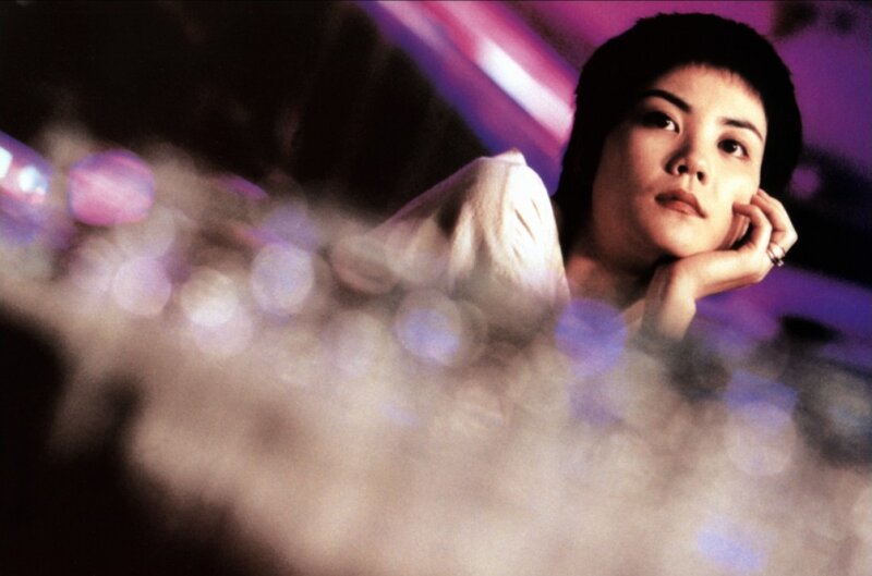 woman in smoky room