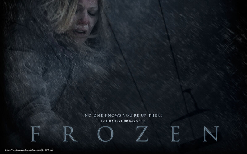 Woman in Snowstorm — Black