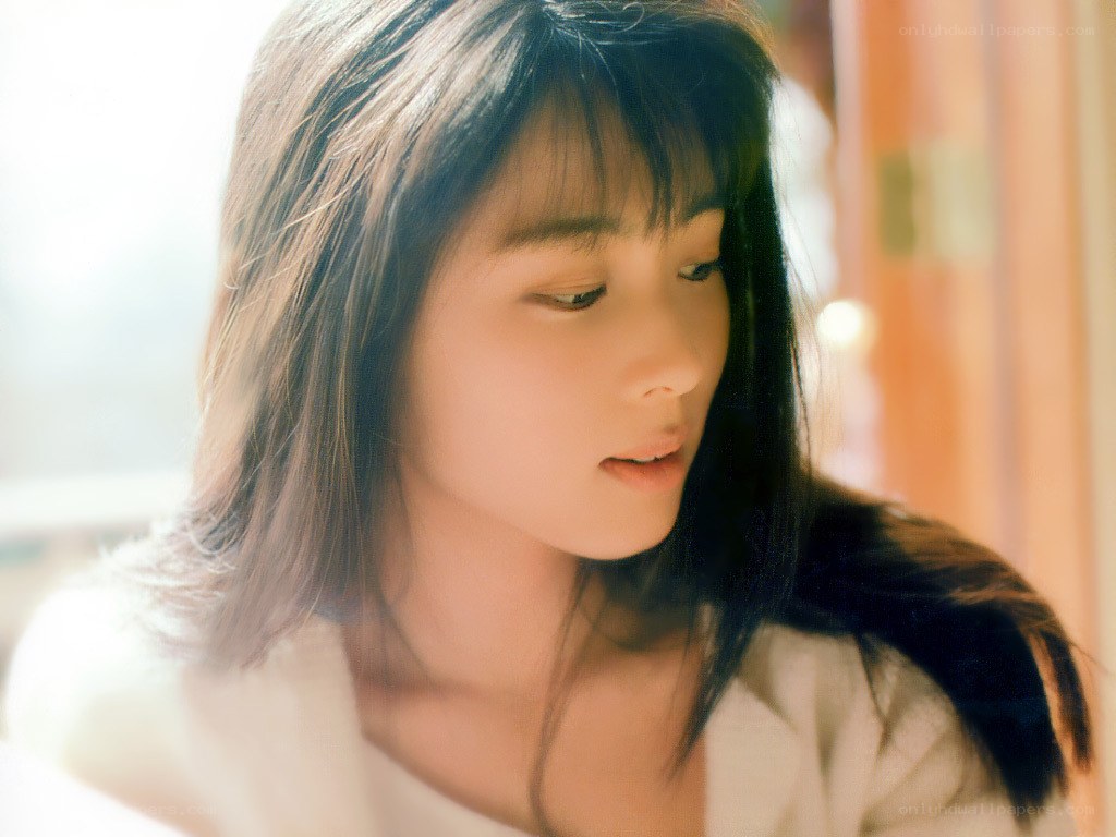 woman in soft light