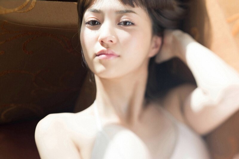 woman in soft sunlight
