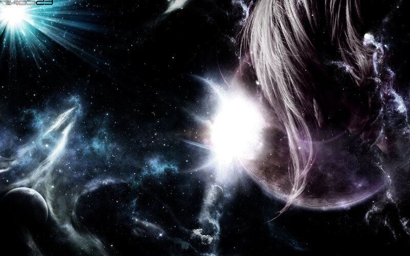 Woman in Space — Black