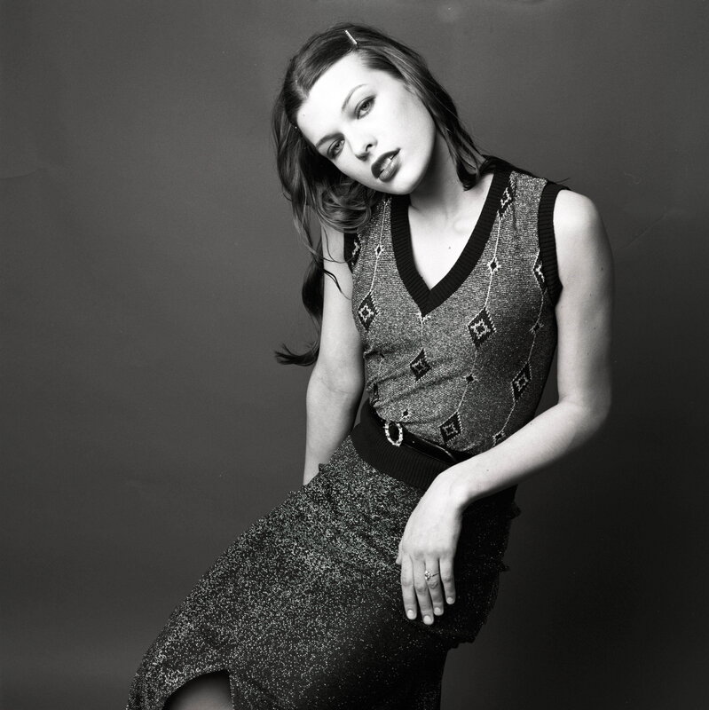woman in sparkly dress