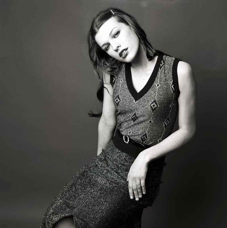 woman in sparkly dress