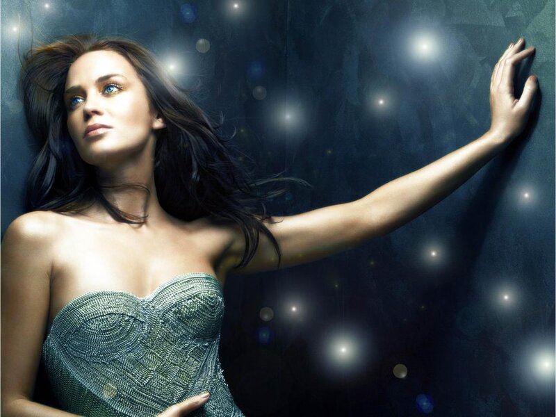 Woman in Sparkly Dress — Black, Dramatic, Night, Photograph