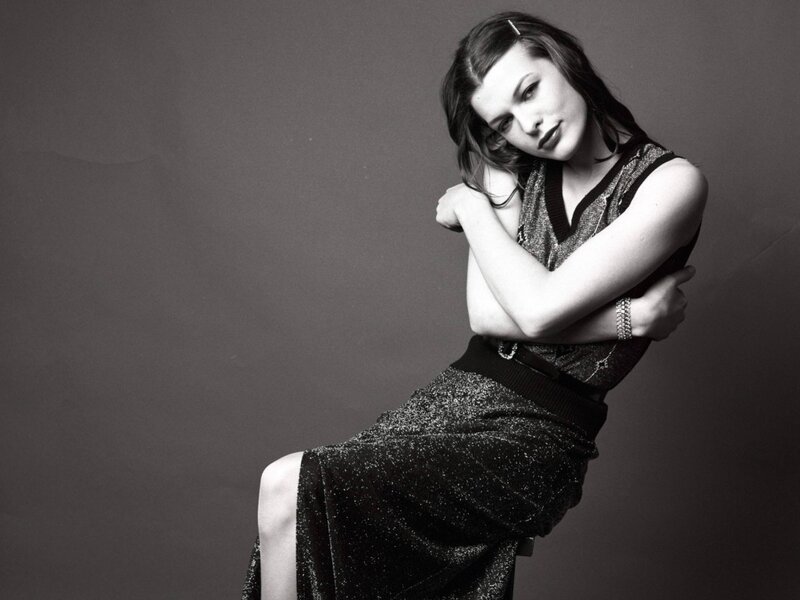 Woman in Sparkly Dress — Black, Dramatic, Photograph