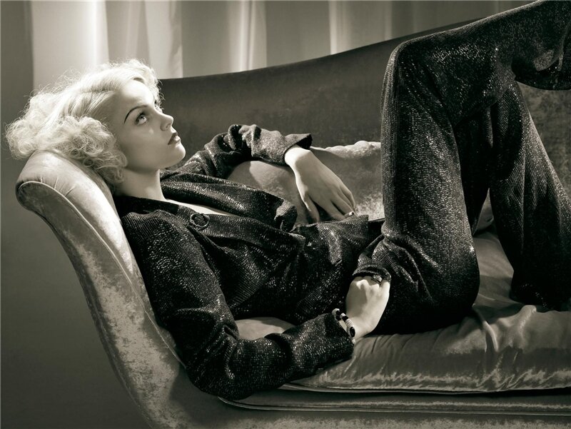 Woman in Sparkly Suit