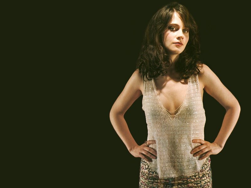 woman in sparkly top
