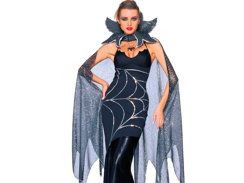 woman in spider costume