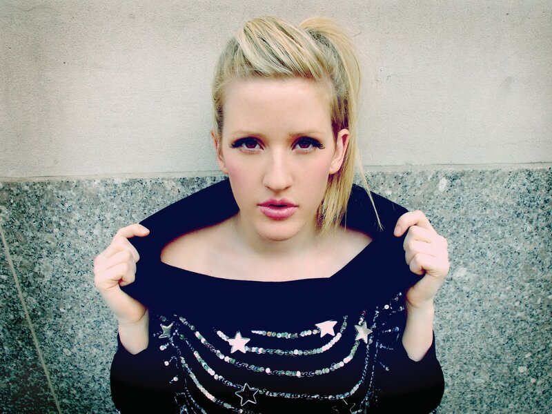 woman in star-decorated top