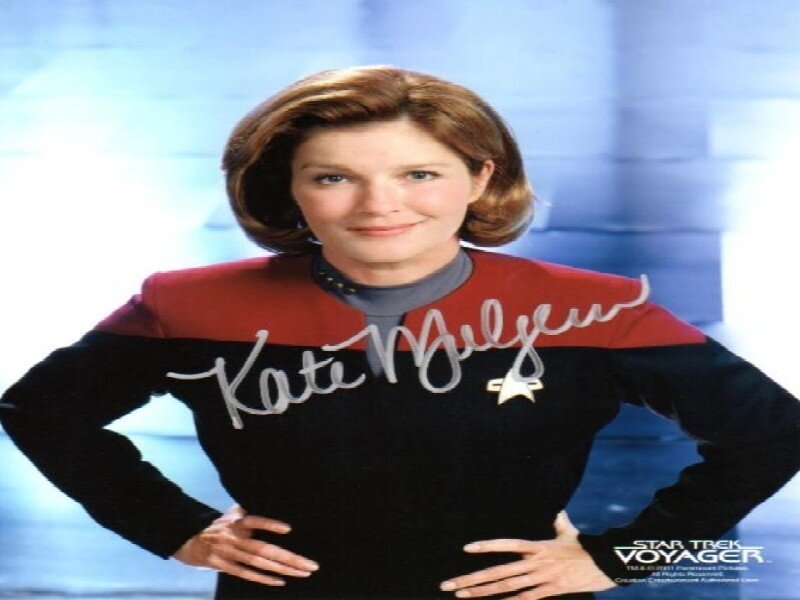Woman in Starfleet Uniform — Black, Confident